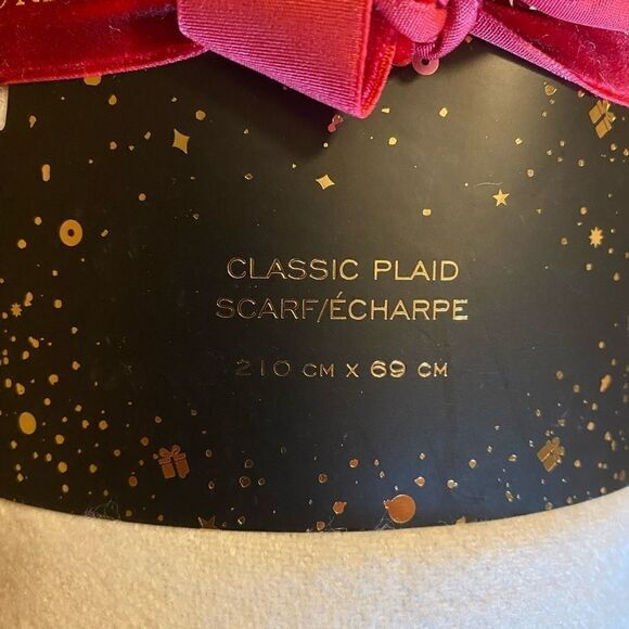 Victoria secret scarf plaid - Picture 3 of 4